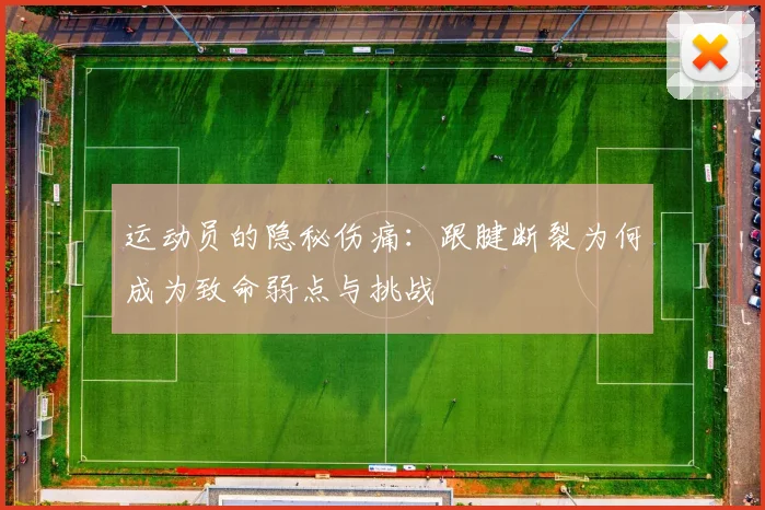运动员的隐秘伤痛：跟腱断裂为何成为致命弱点与挑战